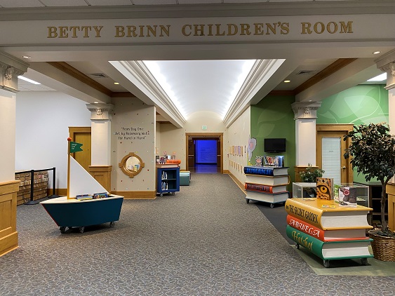 Children's Room hallway entrance